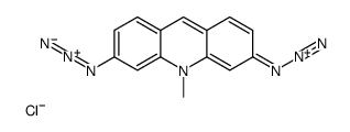 3,6-diazido-10-methylacridin-10-ium,chloride结构式