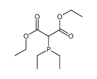 diethyl 2-diethylphosphanylpropanedioate Structure