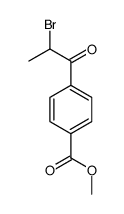 methyl 4-(2-bromopropanoyl)benzoate Structure