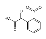 (2-nitro-phenyl)-glyoxylic acid Structure