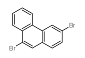 3,9-dibromophenanthrene结构式