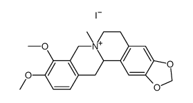 (-)-N-methylcanadine iodide结构式