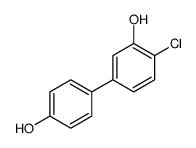 2-chloro-5-(4-hydroxyphenyl)phenol结构式