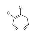 1,2-dichlorocyclohepta-1,3,5-triene Structure