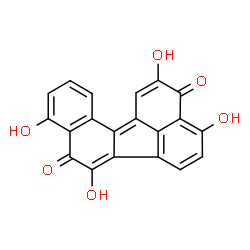 2,4,7,9-Tetrahydroxybenzo[j]fluoranthene-3,8-dione picture