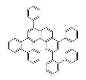 4,7-diphenyl-2,9-bis(2-phenylphenyl)-1,10-phenanthroline Structure