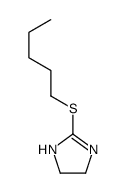 2-pentylsulfanyl-4,5-dihydro-1H-imidazole Structure