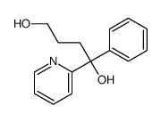 1-phenyl-1-pyridin-2-ylbutane-1,4-diol Structure