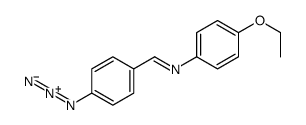 1-(4-azidophenyl)-N-(4-ethoxyphenyl)methanimine结构式