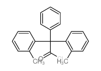 Benzeneacetyl chloride, 2-methyl-a-(2-methylphenyl)-a-phenyl-结构式