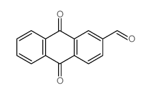 2-Anthraldehyde, 9,10-dihydro-9,10-dioxo- Structure