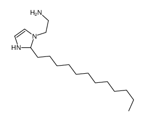 2-(2-dodecyl-1,2-dihydroimidazol-3-yl)ethanamine Structure