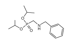 O,O-diisopropyl-N-benzylaminomethylphosphonat Structure