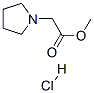 methyl 1-Pyrrolidineacetate(HCl) Structure