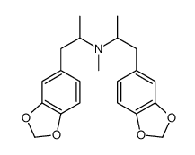 1-(1,3-benzodioxol-5-yl)-N-[1-(1,3-benzodioxol-5-yl)propan-2-yl]-N-methylpropan-2-amine Structure