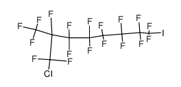 1-Chlor-2-trifluormethyl-8-iod-perfluoroctan结构式