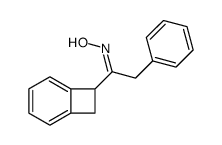 Benzyl(bicyclo[4.2.0]octa-1,3,5-trien-7-yl) ketone oxime结构式