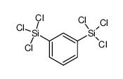 1,3-Bis-trichlorsilyl-benzol结构式