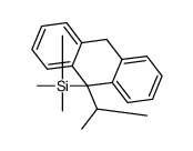 trimethyl-(9-propan-2-yl-10H-anthracen-9-yl)silane Structure