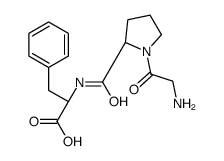 (2S)-2-[[(2S)-1-(2-aminoacetyl)pyrrolidine-2-carbonyl]amino]-3-phenylpropanoic acid结构式