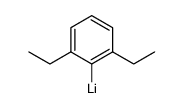 (2,6-diethylphenyl)lithium结构式