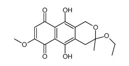 O-ethylfusarubin Structure