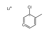 lithium,1-chloro-2-methylbenzene-5-ide Structure