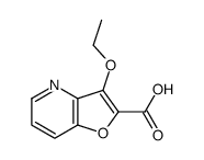 Furo[3,2-b]pyridine-2-carboxylicacid,3-ethoxy-(9CI)结构式