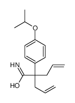 2-(4-propan-2-yloxyphenyl)-2-prop-2-enylpent-4-enamide Structure