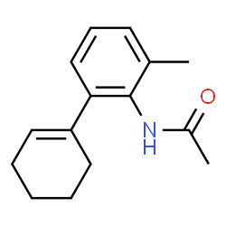Acetamide, N-[2-(1-cyclohexen-1-yl)-6-methylphenyl]- (9CI) Structure