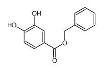 Benzoic acid, 3,4-dihydroxy-, phenylmethyl ester structure
