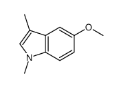 5-methoxy-1,3-dimethylindole Structure