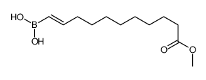 (11-methoxy-11-oxoundec-1-enyl)boronic acid Structure