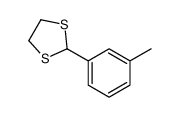 1,3-DITHIOLANE, 2-(m-TOLYL)-结构式