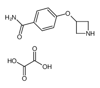 4-(azetidin-3-yloxy)benzamide,oxalic acid结构式