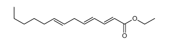 ethyl trideca-2,4,7-trienoate结构式
