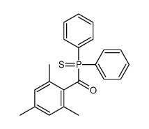 diphenylphosphinothioyl-(2,4,6-trimethylphenyl)methanone Structure