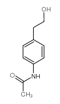 N-(4-(2-羟乙基)苯基)乙酰胺结构式