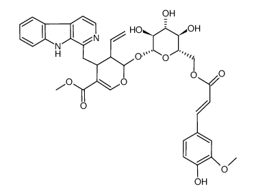 6'-trans feruloyl lyaloside结构式