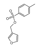 3-[[/p-tolylsulfonyl)oxy]methyl]furan Structure
