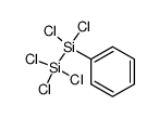 1,1,1,2,2-pentachloro-2-phenyldisilane结构式