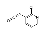 2-氯-3-异氰酰基吡啶结构式