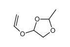4-ethenoxy-2-methyl-1,3-dioxolane结构式