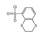 2,3-dihydro-1,4-benzodithiine-5-sulfonyl chloride结构式