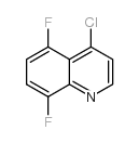 4-氯-5,8-二氟喹啉结构式