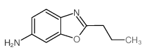 2-Propyl-1,3-benzoxazol-6-amine结构式