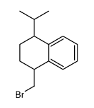 1-(bromomethyl)-4-propan-2-yl-1,2,3,4-tetrahydronaphthalene结构式