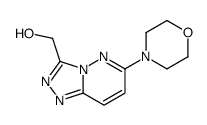 (6-morpholin-4-yl-[1,2,4]triazolo[4,3-b]pyridazin-3-yl)methanol Structure