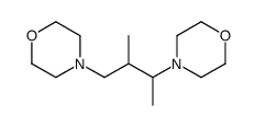 4-(3-methyl-4-morpholin-4-ylbutan-2-yl)morpholine Structure