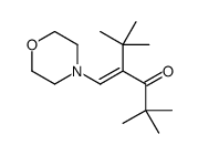 2,2,5,5-tetramethyl-4-(morpholin-4-ylmethylidene)hexan-3-one Structure
